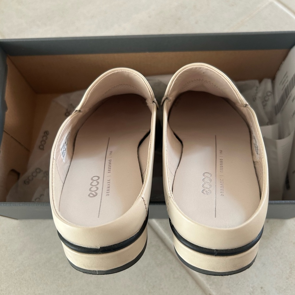 Ecco leather mule - Picture 4 of 15